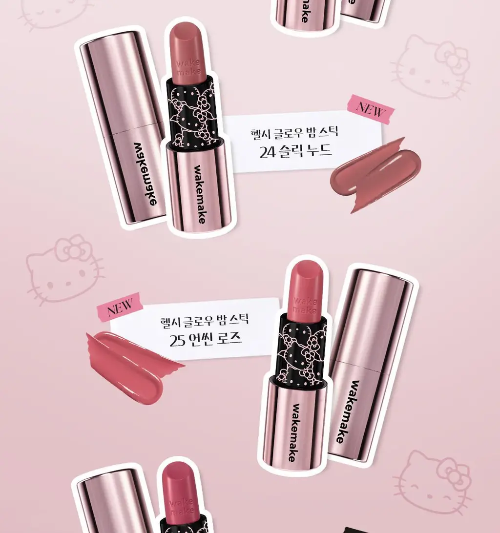 [헬로키티 블랙에디션/헤어핀, 립파우치 증정]웨이크메이크 헬시 글로우/소프트 블러링 밤 스틱(단품/기획) 상세페이지 8